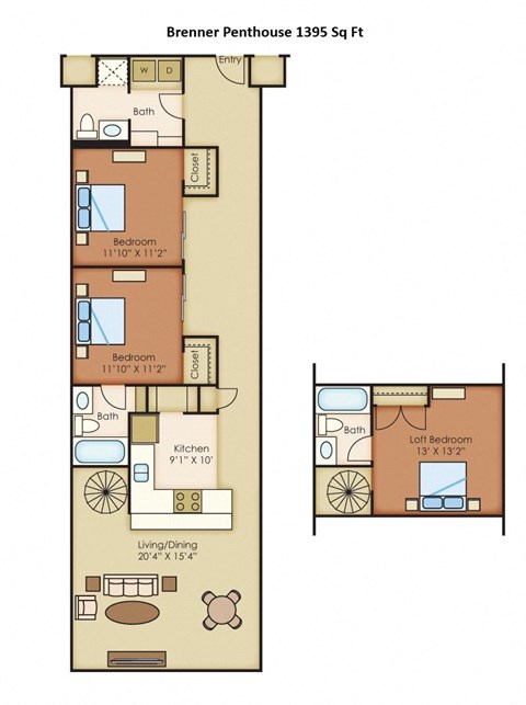 500 East Third Street 1-3 Beds Apartment for Rent - Photo Gallery 34